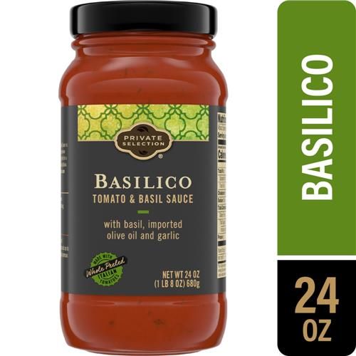 Sauce tomate et basilic Basilico Sélection privée 680 g