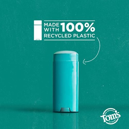 Tom's Of Maine Déodorant Naturel Sans Aluminium Rose Vanille Pour Femmes et Hommes | Transparent à l'application | Protection Contre Les Odeurs et l'Humidité | Ingrédients D'origine Naturelle et Rétenteurs d'Hydratation | 92 g
