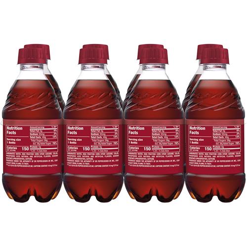 Dr Pepper - Mini-bouteilles, 355 ml, paquet de 8