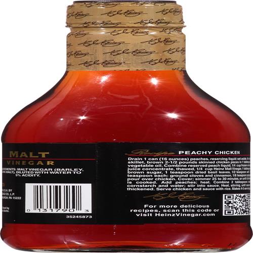Vinaigre de malt gastronomique Heinz, 355 ml