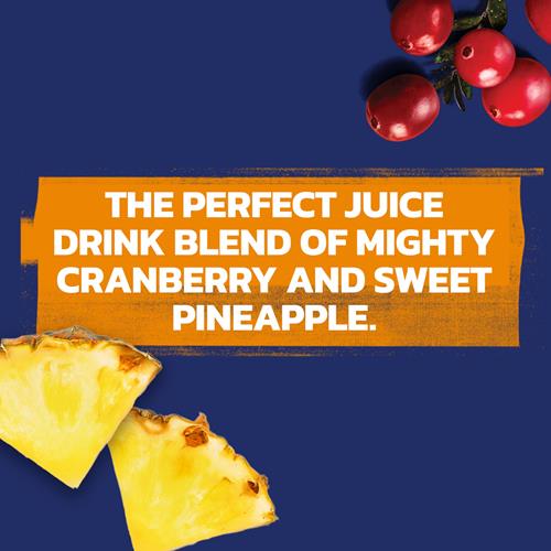 Boisson aux fruits canneberge et ananas Ocean Spray Cran-Pineapple, bouteille de 1,89 L (paquet de 1)