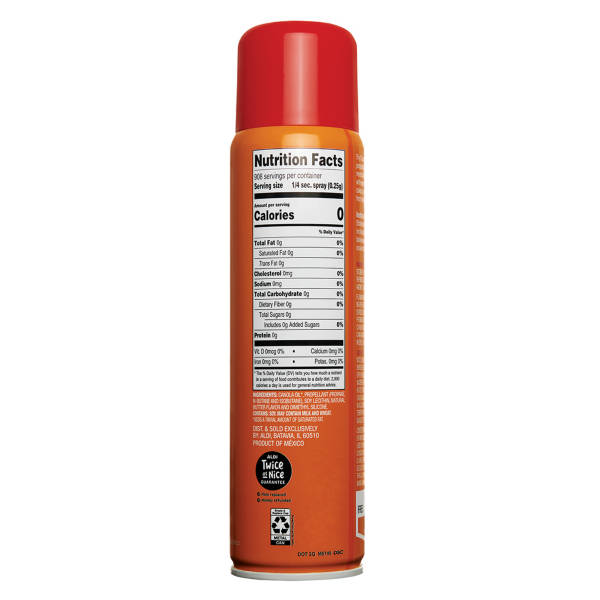 Vaporisateur de cuisson au beurre Carlini, 227 g