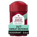 Old Spice Sweat Defense Antisudorifique et déodorant pour hommes, Protection ultime contre la transpiration 24h/24 et 7j/7, Parfum longue durée, Bâton doux, Parfum Pure Sport, 73 g