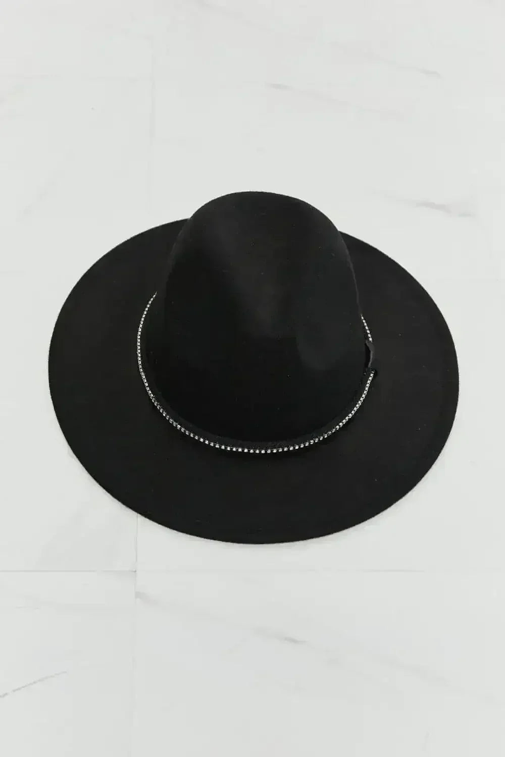 Chapeau Fedora Fame - Feutre de laine réglable - Protection solaire et style intemporel
