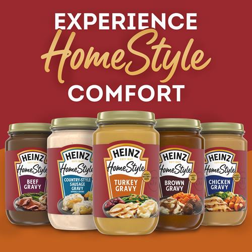 Sauce Heinz Homestyle pour dinde, pot de 340 g