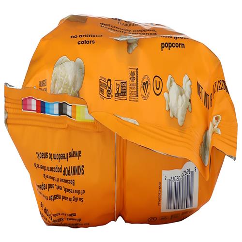Popcorn Skinny Pop cheddar blanc familial, 226 g