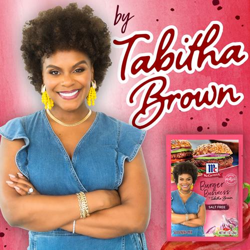 Mélange d'assaisonnements pour hamburgers McCormick par Tabitha Brown, 28 g