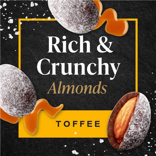 Sélection suprême Amandes au caramel enrobées de chocolat au lait 5 oz