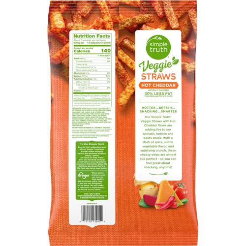 Simple Truth Pailles de légumes au cheddar piquant 6,5 oz
