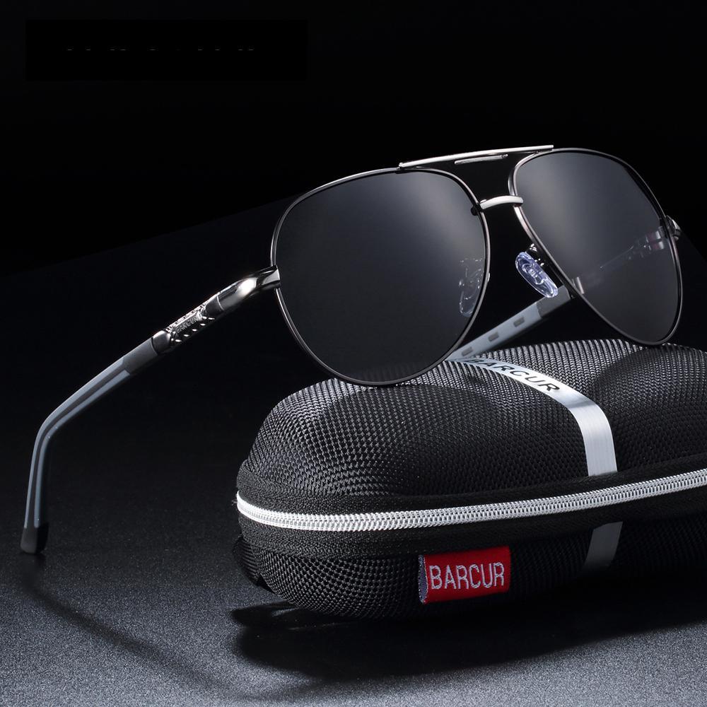 Lunettes de soleil rétro vintage élégantes de luxe pour hommes, de haute qualité, polarisées, de pilote aviateur, rétro classiques, avec protection UV400