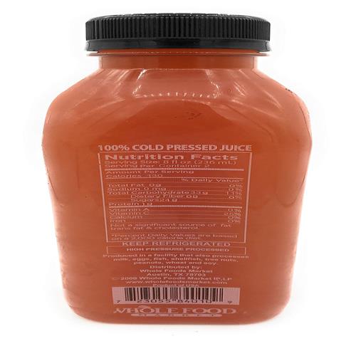 Jus Rise & Shine Whole Foods Market 473 ml, 473 ml
