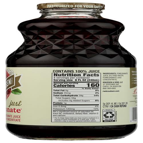 R.W. Knudsen Family Just Juice, Grenade, 946 ml