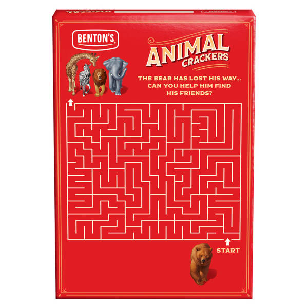 Craquelins en forme d'animaux Benton's, 368 g