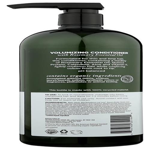 Revitalisant au romarin Avalon Organics, 946 ml
