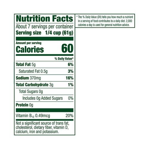 Sauce Alfredo végétalienne sans produits laitiers et sans sucre ajouté Simple Truth 425 g