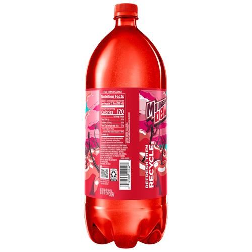 Mountain Dew Code Red, Bouteille de 2 Litres