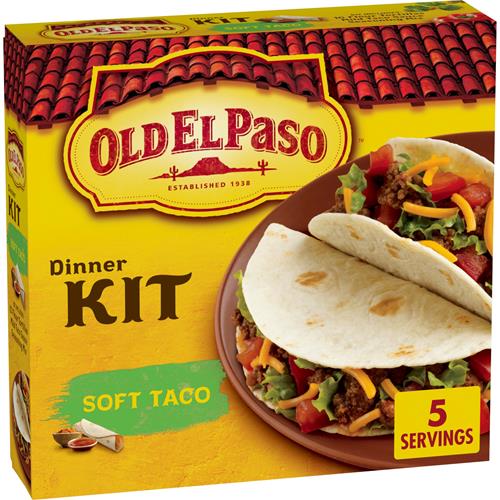 Kit repas pour tacos souples Old El Paso, 354 g