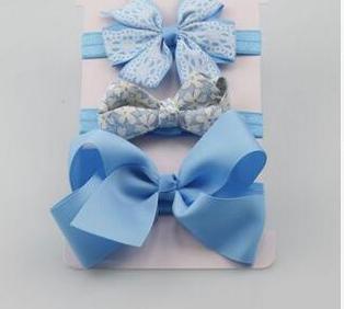 Bandeau Élastique Bébé Fait Main Rétro Vintage Nœud Papillon Fleur Accessoire Cheveux Nourrisson Tout-Petit Pour Bébé