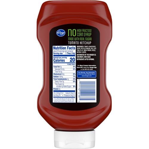 Ketchup aux tomates Kroger 32 oz