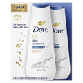 Gel Douche Dove Hydratation Profonde Lot de 2 Pour Peaux Sèches Nettoyant Hydratant Avec Micromoisseur Régénérateur 24h Nourrit Les Peaux Les Plus Sèches 591 ml