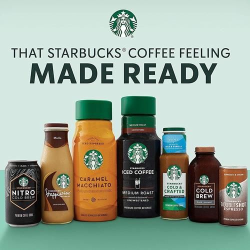 Starbucks Frappuccino, Vanilla, 13.7 Oz