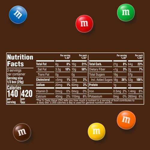 M&M's Chocolat au Lait Boîte de Cinéma, 87,9 g