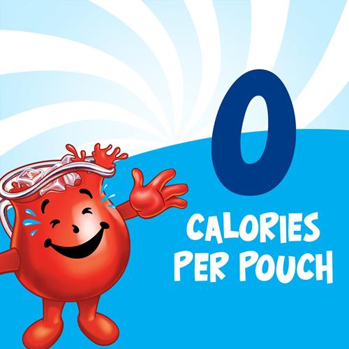 Boisson gazeuse Kool-Aid Jammers Punch Tropical Zéro Sucre, édulcorée artificiellement, boîte de 10 unités, sachets de 177 ml