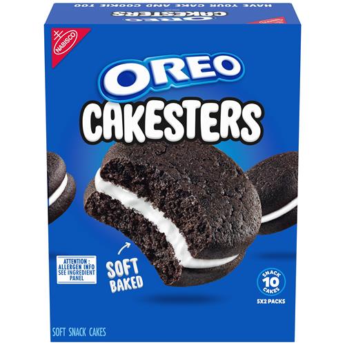 Gâteaux tendres en collation Oreo Cakesters, 5 paquets de 57 g