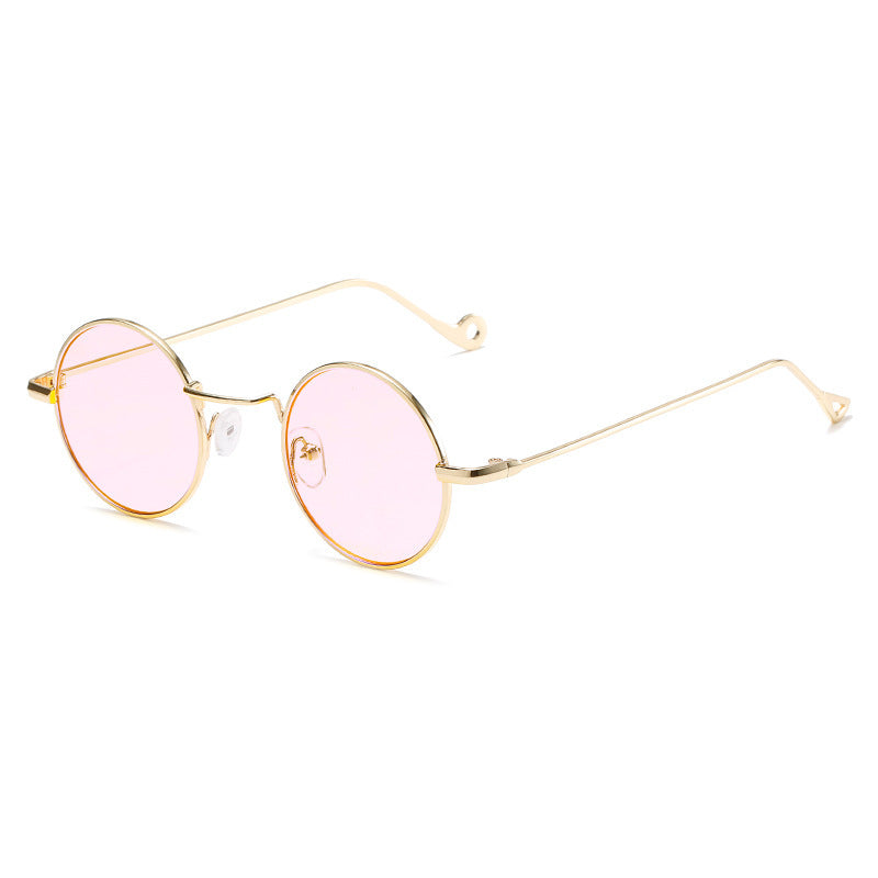 Lunettes de soleil Steampunk – Verres ronds rétro gothiques