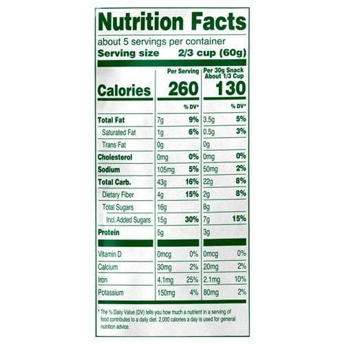 Granola avoine miel et myrtille biologique Simple Truth 11 oz