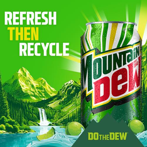 Mountain Dew Soda, Mini Cans, 7.5 Fl Oz (Pack Of 10)