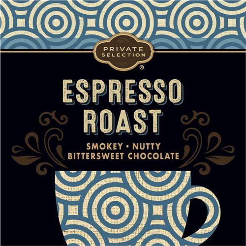 Café Privilèges Collection Espresso Torréfaction foncée en capsules 12 unités