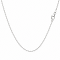 Sterling Silver Cable Chain Necklace 2.3mm | Lobster Clasp | Custom Length Minimal Chain
