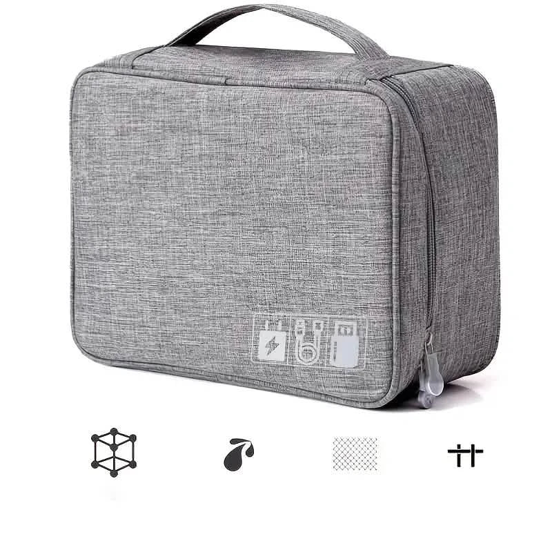 Sac de rangement pour câbles, organisateur électronique numérique étanche