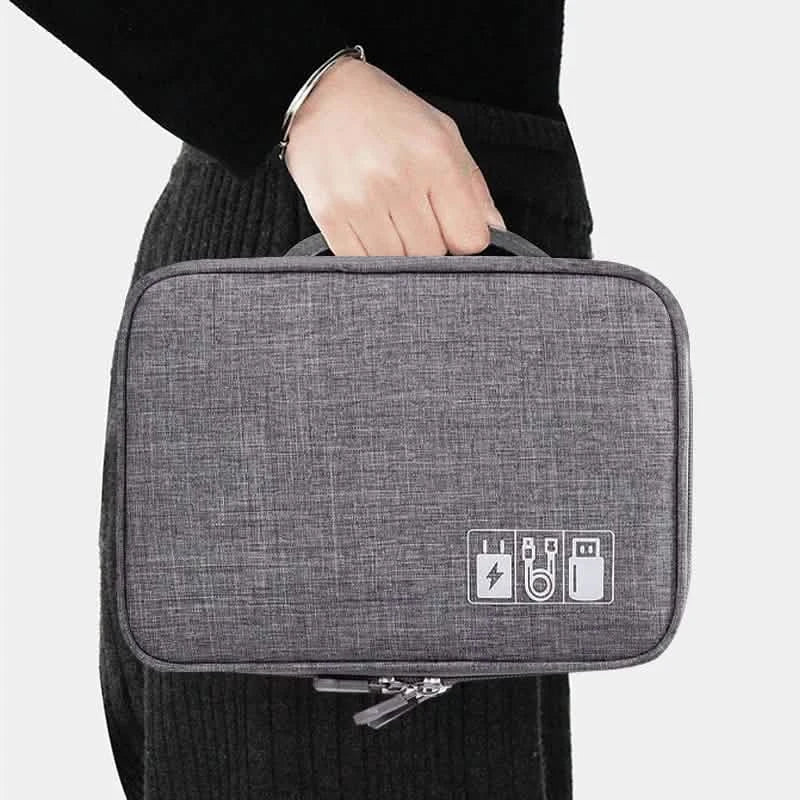 Sac de rangement pour câbles, organisateur électronique numérique étanche
