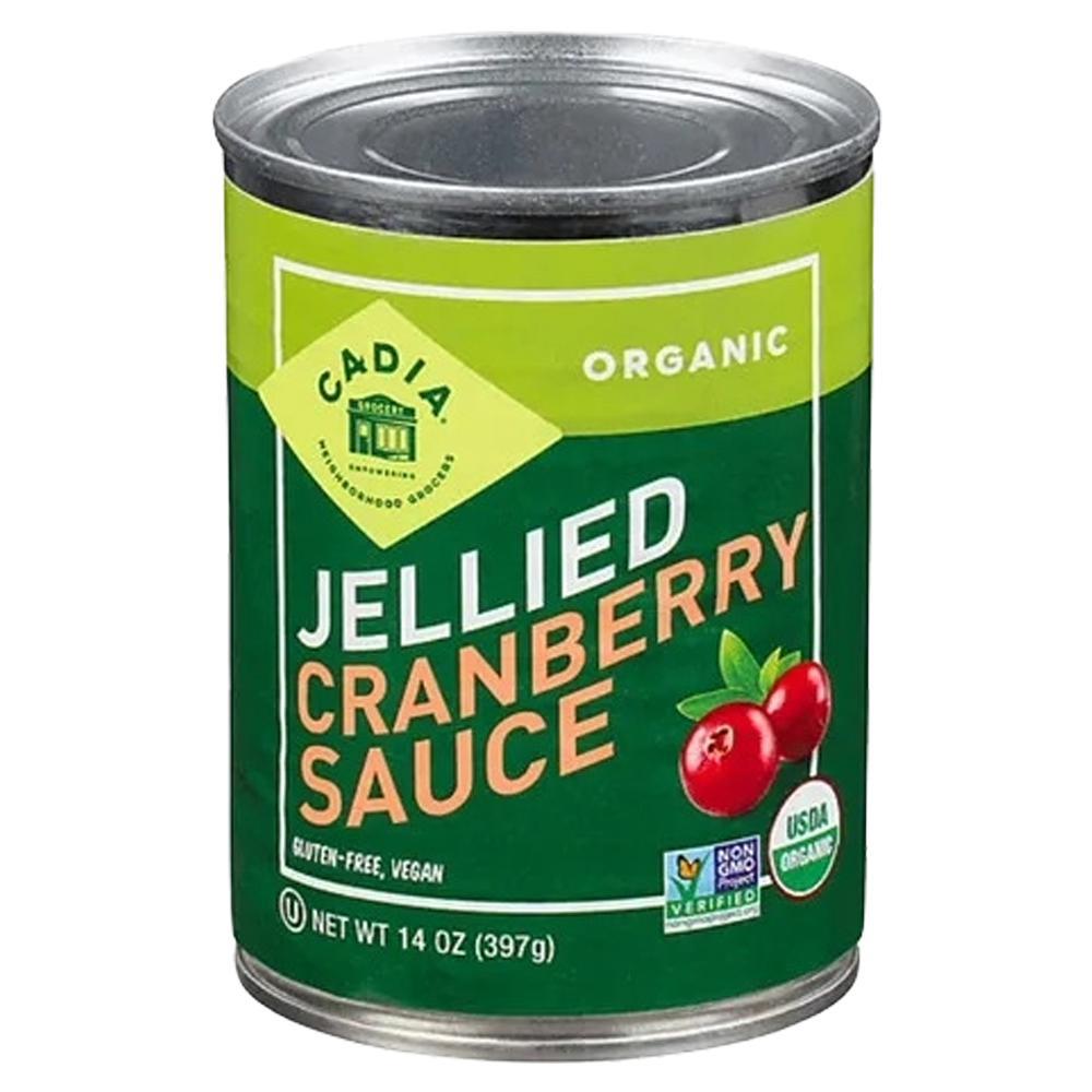 CADIA - Sauce aux canneberges gélifiée biologique (14OZ)
