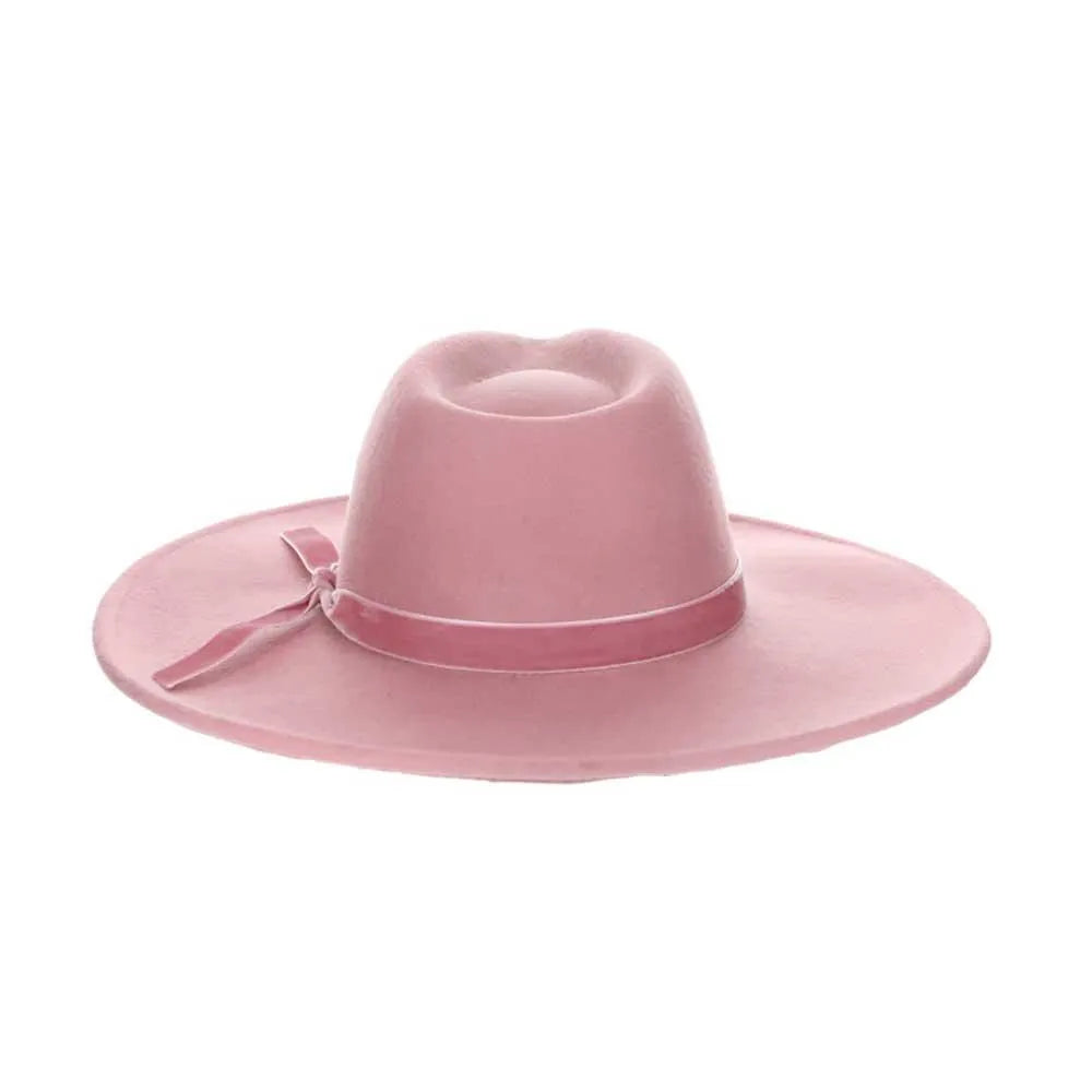 Scala Calista - Chapeau Fedora souple en laine à large bord