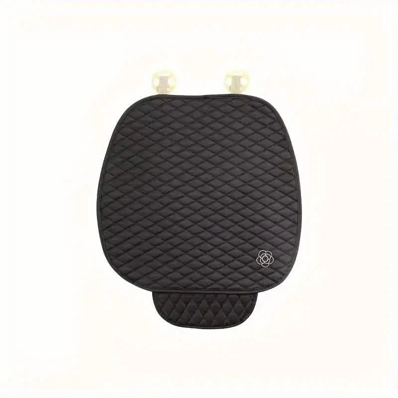 Coussin de Siège Auto Anti-dérapant et Durable Respirant Fleur de Camélia