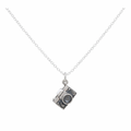 Collier appareil photo vintage en argent sterling – Cadeau pour photographe