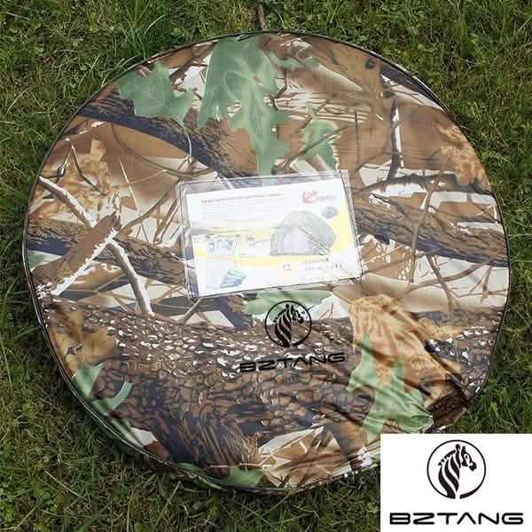 Tente de camping imperméable camouflage