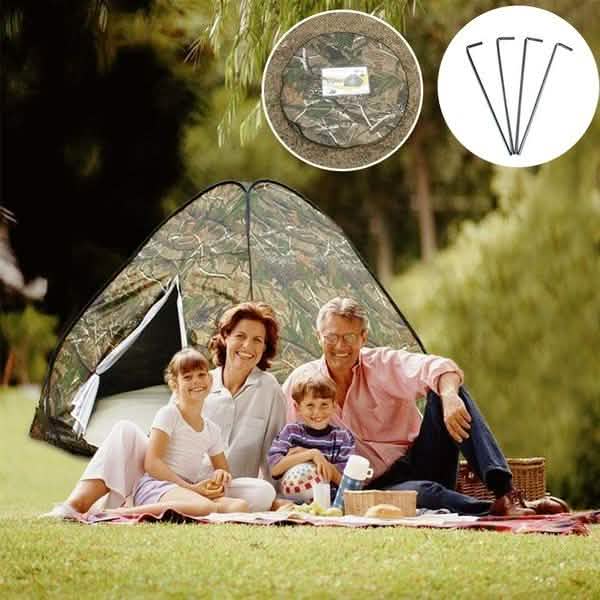 Tente de camping imperméable camouflage