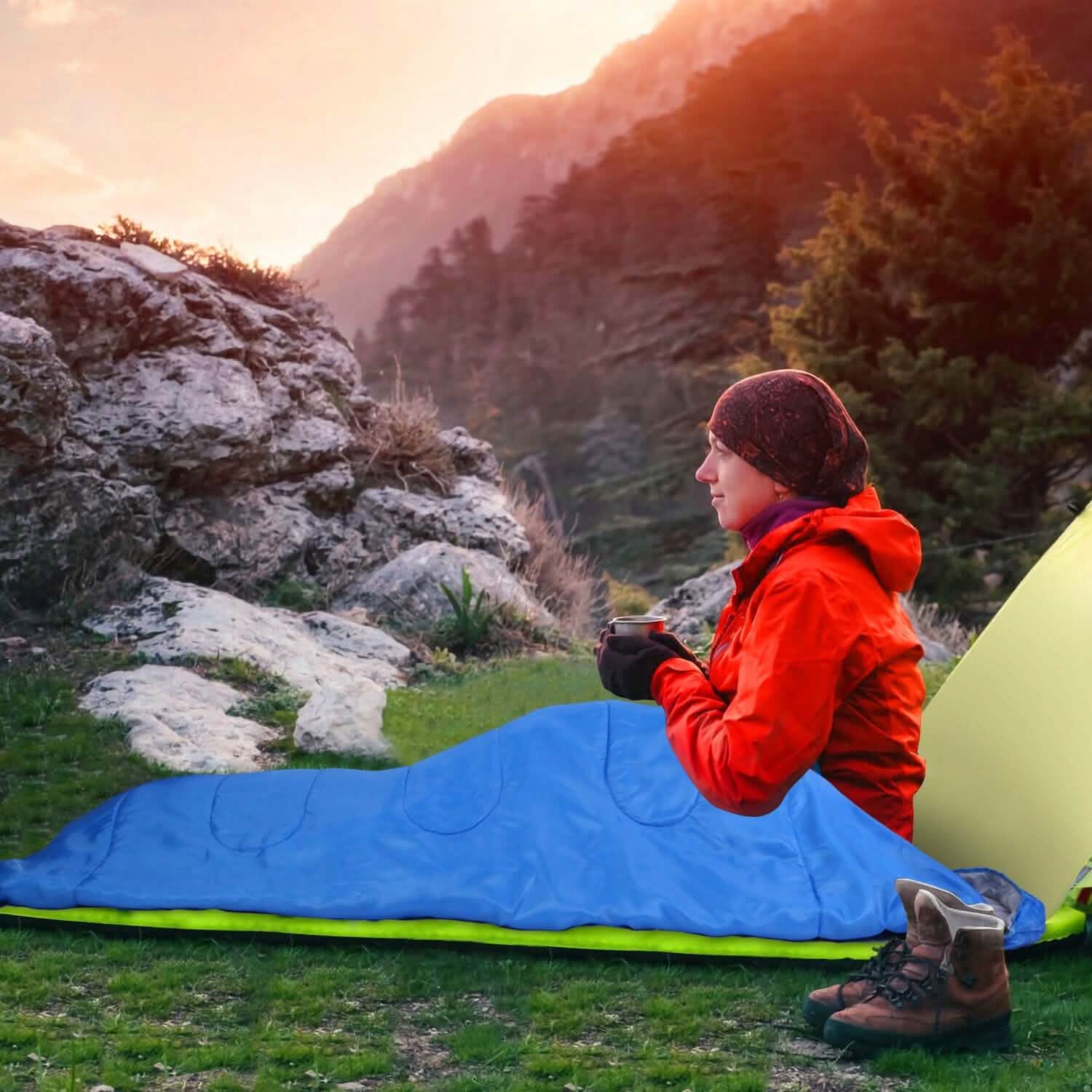 Sacs de couchage de camping pour adultes