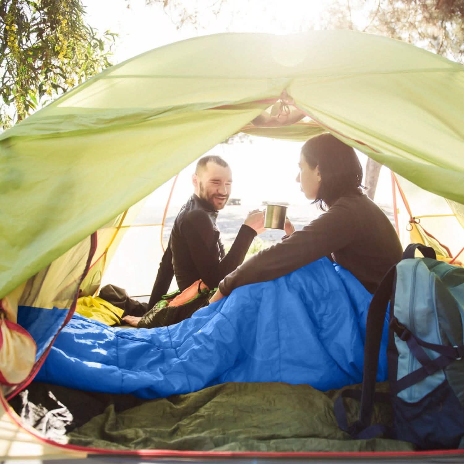 Sacs de couchage de camping pour adultes