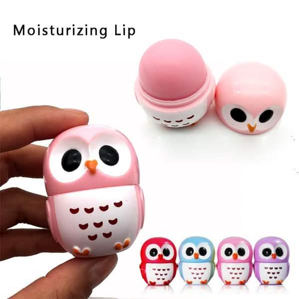 Baume à lèvres hydratant hibou couleur bonbon