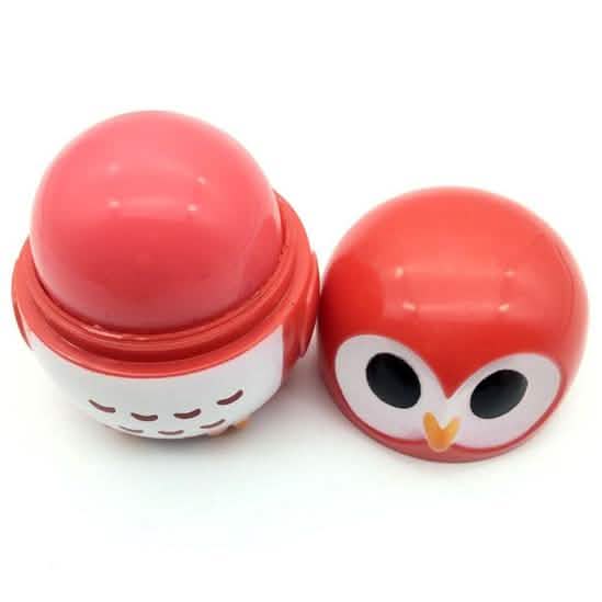 Baume à lèvres hydratant hibou couleur bonbon
