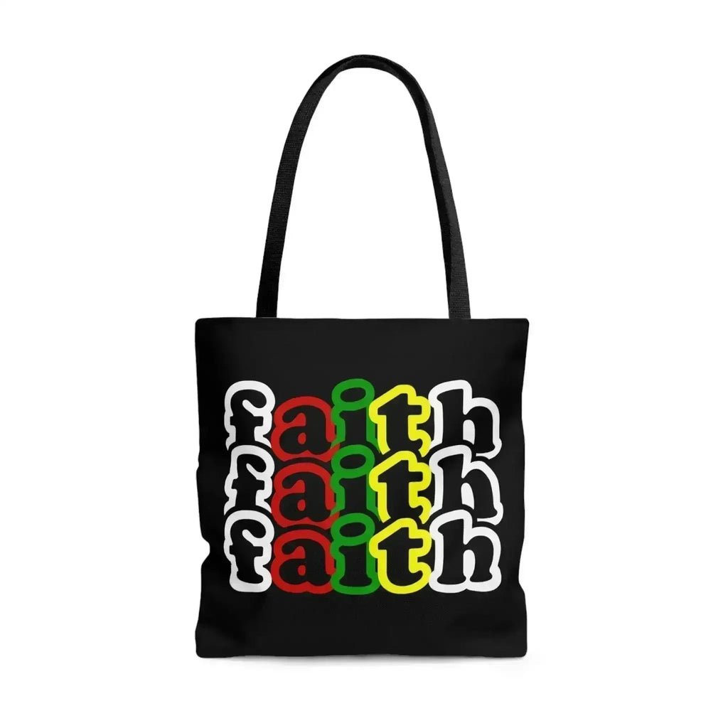 Grand sac fourre-tout Foi Chrétienne Inspiration Motivation Biblique Imprimé