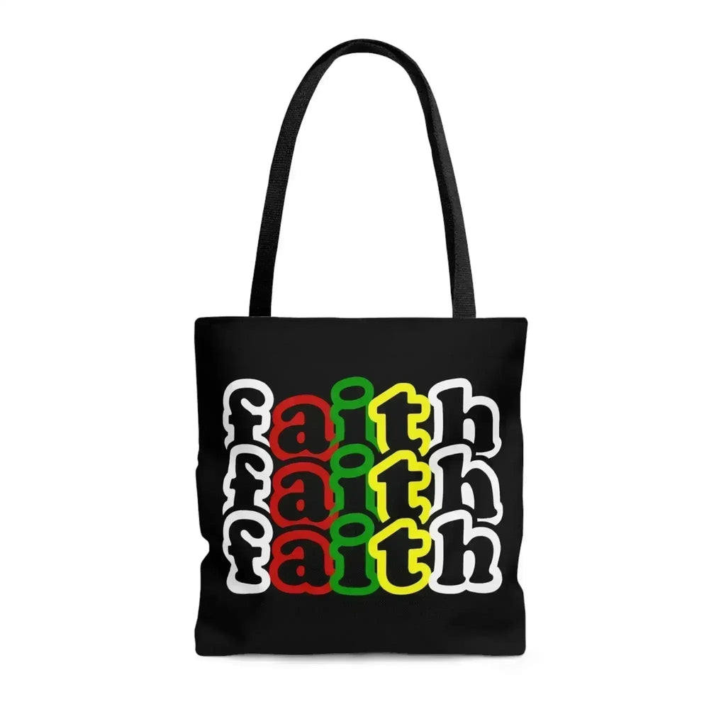 Grand sac fourre-tout Foi Chrétienne Inspiration Motivation Biblique Imprimé