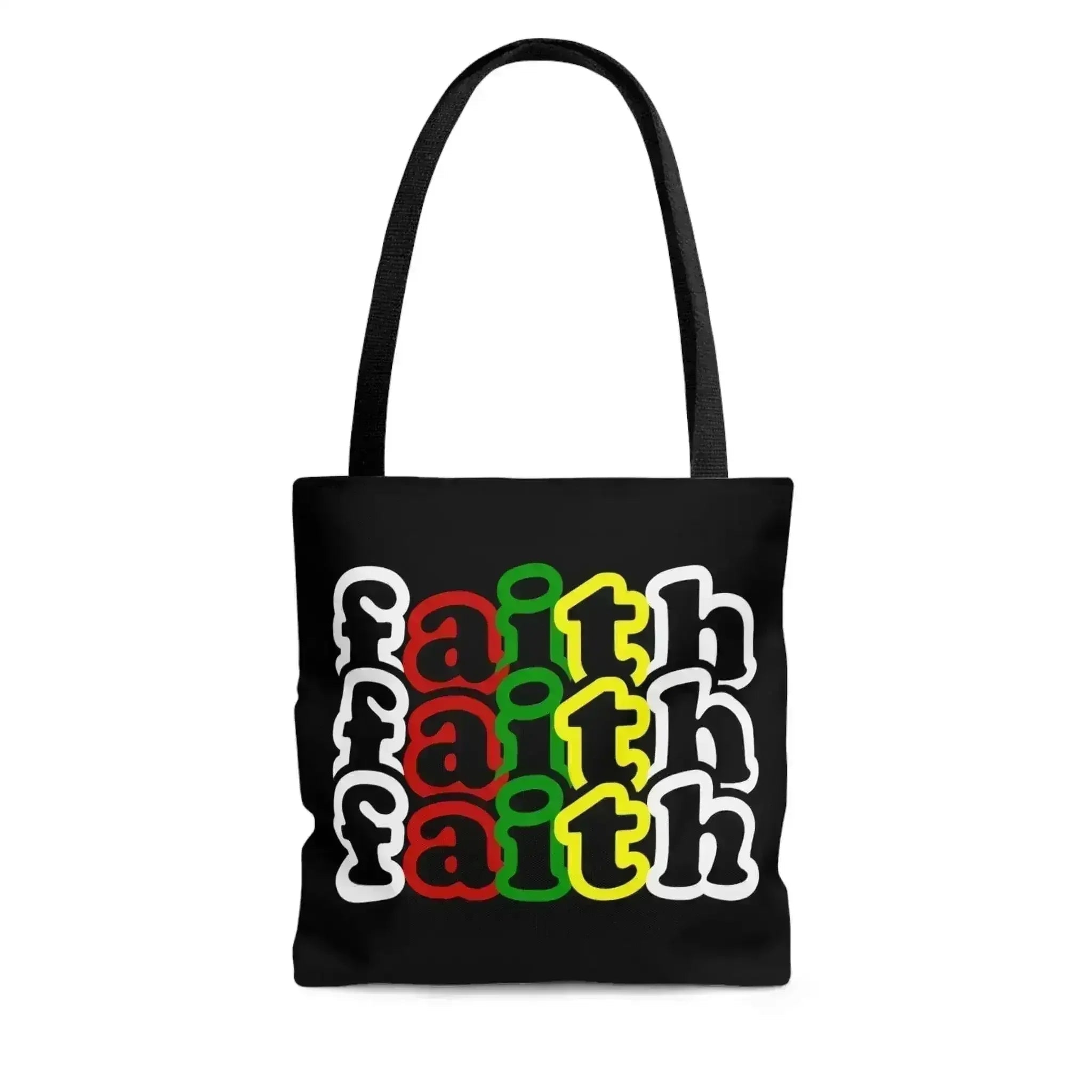 Grand sac fourre-tout Foi Chrétienne Inspiration Motivation Biblique Imprimé