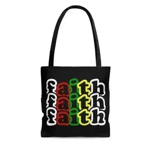 Grand sac fourre-tout Foi Chrétienne Inspiration Motivation Biblique Imprimé