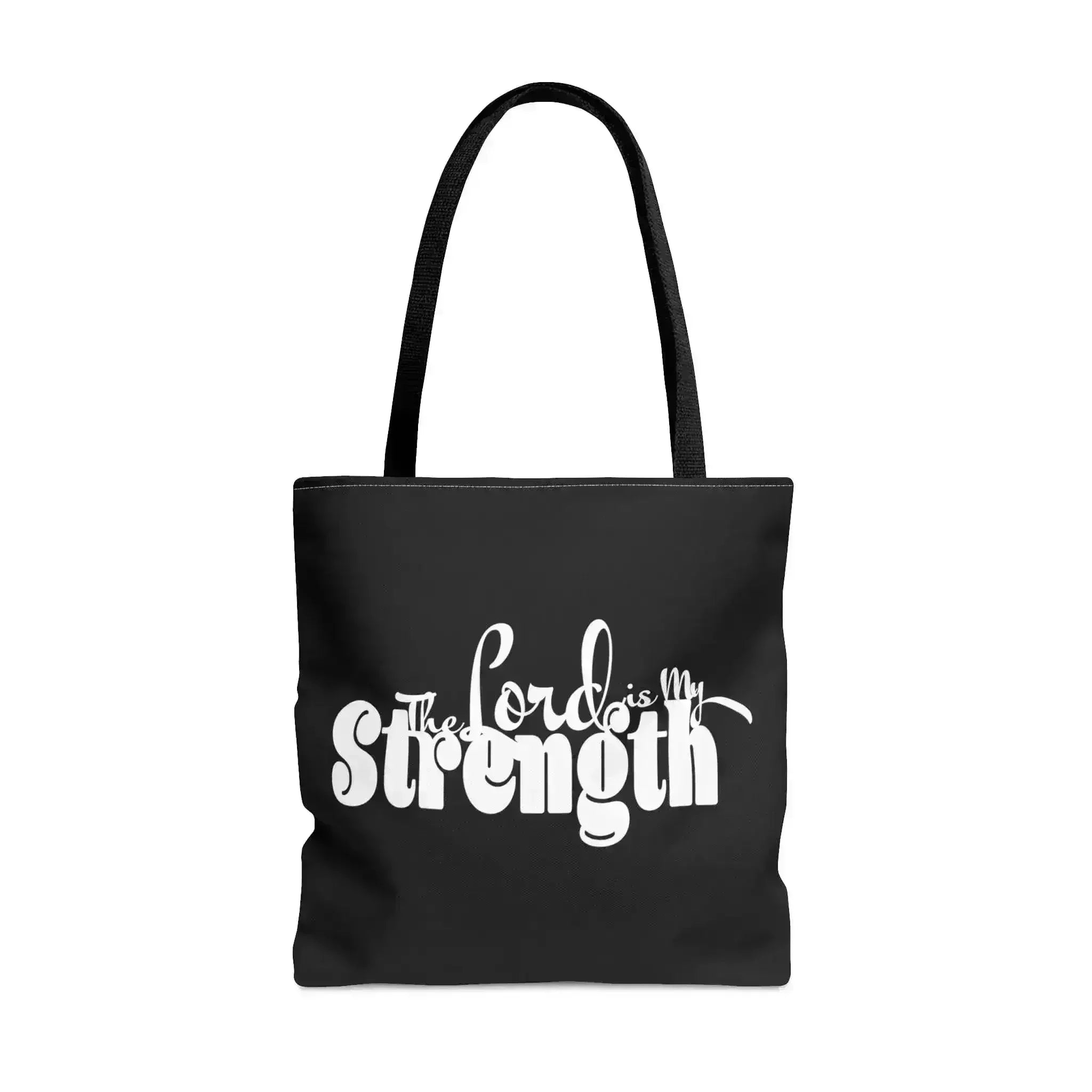 Grand Sac Fourre-tout Imprimé « Le Seigneur est ma force »